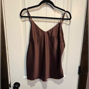 Paparazzi Chocolate Brown Camisole Top